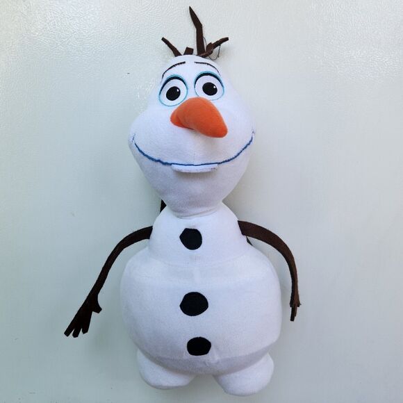 Disney Frozen Olaf Plush Zipper Backpack Stuffed Snowman Doll 18" Tall - Picture 1 of 11